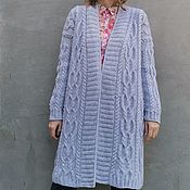 Beautiful cozy Alpaca cardigan for men men's knitted Coat