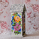Tea house with painted 'Beauty Russian''. Houses. painting and decoupage from Marina (sovaj). Online shopping on My Livemaster.  Фото №2