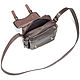 Leather shoulder bag 'Jack' (dark brown). Crossbody bag. Russian leather Guild. Online shopping on My Livemaster.  Фото №2