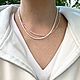 Заказать Чокер из опала. Чокер из жемчуга. Бусы из жемчуга. 4NADYA Jewelry. Ярмарка Мастеров. . Чокер Фото №3