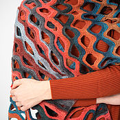 Аксессуары handmade. Livemaster - original item Bacchus-scarf-shawl. Handmade.
