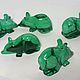 Order Malachite figures in the shape of mice (Kolwezi district, Katanga) DR Congo. Stones of the World. Livemaster. . Christmas gifts Фото №3