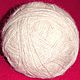 Yarn 'White Fluffy' hand-spun from the fur of Samoyed . Yarn. Livedogsnitka (MasterPr). My Livemaster. Фото №4