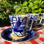 Винтаж handmade. Livemaster - original item Kolokola cups, LFZ, 4 pairs, Russia. Handmade.