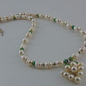 Украшения handmade. Livemaster - original item Necklace made of river pearls 