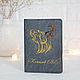 Обложка на паспорт именная мужская экокожа на заказ, Обложка на паспорт, Краснодар,  Фото №1