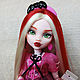 Кукла ООАК Monster High Дракулаура. Интерьерная кукла. Елена. Ярмарка Мастеров.  Фото №4