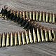 Лента пулеметная декоративная 7.62х39 РПД с макетами Люкс, Элементы интерьера, Москва,  Фото №1