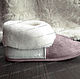 Chuni-Slippers made of sheepskin (brown). Slippers. Rogopuh. Online shopping on My Livemaster.  Фото №2