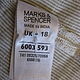 Винтаж: Рубашка туника лен 52-54 M&S. Рубашки винтажные. Истоки-Крупный формат. Ярмарка Мастеров.  Фото №5