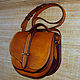 Order Leather handbag 'caramel'. NETABUKVA. Livemaster. . Classic Bag Фото №3