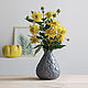 Vase 'Gray Stone' L. Vases. Hill & Mill. Online shopping on My Livemaster.  Фото №2