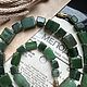 Бусы из забайкальского нефрита 6. Бусы. gemstone. Ярмарка Мастеров.  Фото №4