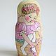  « Маленькие балерины». Сувениры по профессиям. Mariya Voronina Matryoshka. Ярмарка Мастеров.  Фото №9