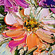 Картина цветы в вазе Букет в розовых тонах масло, холст. Картины. ЯРКИЕ КАРТИНЫ Наталии Ширяевой. Ярмарка Мастеров.  Фото №4