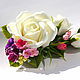 Зажим с розой "Fleur De L'amour", Заколки, Обнинск,  Фото №1