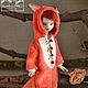 Заказать Фарфоровая шарнирная кукла "Лисичка". Зубкова Елена (SweetTouchDoll). Ярмарка Мастеров. . Шарнирная кукла Фото №3