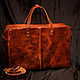 Order Bag made of thick leather. Blekerman Handmade. Livemaster. . Classic Bag Фото №3