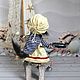 Doll collectible textile interior 'Eskina Cat'. Dolls. countrydolls (countrydolls). Online shopping on My Livemaster.  Фото №2
