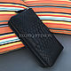 Black wallet leather Python, Wallets, Moscow,  Фото №1