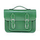 Зеленый кожаный портфель зеленый яркие кожаные портфели. Портфель. STEF Мастерская изделий из кожи. Интернет-магазин Ярмарка Мастеров.  Фото №2