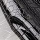 Genuine Crocodile Leather 3 Stingray 'Black', Leather, Kirovo-Chepetsk,  Фото №1