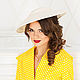 The author's wide-brimmed hat 'Aset'. Hats1. Exclusive HATS. LANA ANISIMOVA.. My Livemaster. Фото №4