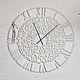 Часы для дома 50см "Muster". Часы классические. koduKuus /часы и декор из металла/. Интернет-магазин Ярмарка Мастеров.  Фото №2
