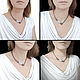 Moonstone silver. Viking necklace or Bracelet. Necklace. Kseniya Sakharnova. My Livemaster. Фото №4