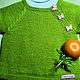 Vest knitted children's, Childrens vest, Orel,  Фото №1