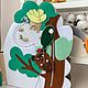 Развивающая интерактивная книга из фетра «Винни Пух» 2+. Кубики и книжки. Евгения happy_karapuzzz. Ярмарка Мастеров.  Фото №6