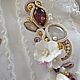  винтаж. Серьги-пусеты. luxurysoutache. Ярмарка Мастеров.  Фото №5