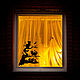 Стикер на окно для Хеллоуина - Черные кошки. Оформление мероприятий. Создай настроение/Бумажный край. Интернет-магазин Ярмарка Мастеров.  Фото №2