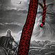 Фенечка "Вольница". Браслет плетеный. Лесная Куница. Интернет-магазин Ярмарка Мастеров.  Фото №2