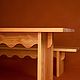 Скамейка из дерева “rumi”. Табуреты. столярная мастерская TAIGA HOME. Интернет-магазин Ярмарка Мастеров.  Фото №2