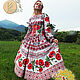 Dress Yarinushka. Folk dresses. Fehustyle Northern Gods Magic (slavartel). My Livemaster. Фото №5