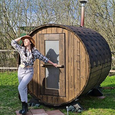 Дача и сад ручной работы. Ярмарка Мастеров - ручная работа Баня бочка. Handmade.