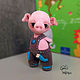 Chronic Fedka pig toy. Stuffed Toys. sToryToys. Online shopping on My Livemaster.  Фото №2