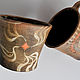 Кружки в древнегреческом стиле Камарес. Кружки и чашки. Fortochka ceramica. Ярмарка Мастеров.  Фото №5