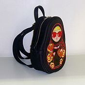 Сумки и аксессуары handmade. Livemaster - original item Backpack leather 