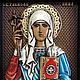 Икона Святая равноапостольная Нина. Иконы. Иконописная мастерская И. Богомаза. Интернет-магазин Ярмарка Мастеров.  Фото №2