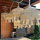 Люстра макраме плетеная. Люстры. Zaf macrame. Дизайнерский свет. Ярмарка Мастеров.  Фото №7