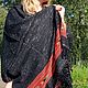 Шерстяной палантин женский. Палантины. IndianBoho. Интернет-магазин Ярмарка Мастеров.  Фото №2