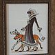 Вышитая картина Благородная дама с собаками, Картины, Санкт-Петербург,  Фото №1