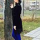 Demi-season coat,velvet coat with fur,coat designer, Coats, Moscow,  Фото №1