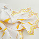  Wonder Bird Scarf, Textile White Women's Scarf with Lace. Scarves. Faina-art. Online shopping on My Livemaster.  Фото №2