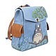 Заказать Mochila Tottoro'. Pelle Volare. Ярмарка Мастеров. . Backpacks Фото №3