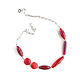 Necklace of agates on a chain red 'Cherry jam' beads. Necklace. Irina Moro. Online shopping on My Livemaster.  Фото №2
