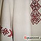 Order Shirt embroidered Slavic 'Brat'. KubanLad. Livemaster. . People\\\'s shirts Фото №3
