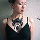 Колье с лабрадором и агатом Марья Моревна. Колье. Ярина Яриловец (dee-jewelry). Ярмарка Мастеров.  Фото №6
